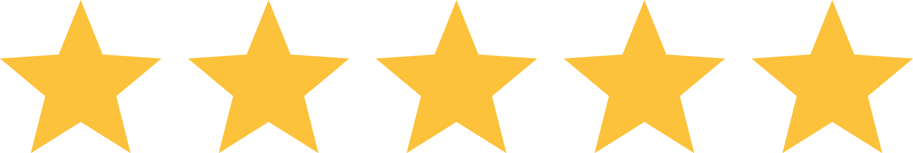 Ein Bild mit fünf goldenen Bewertungs-Sternen